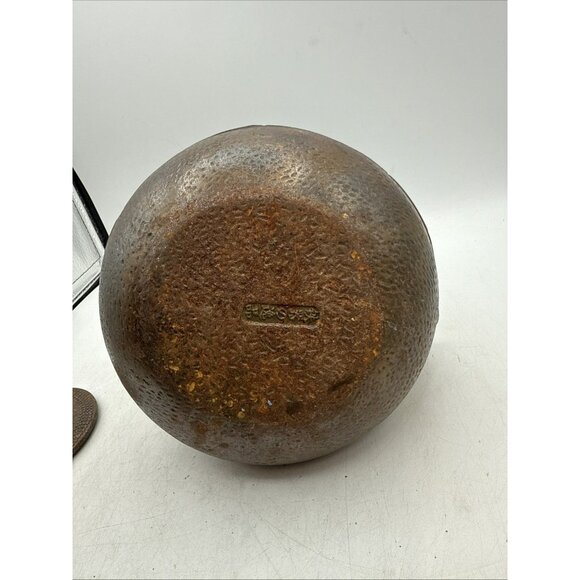 NANBU Tetsubin Japanese Iron Kettle Small Tea Ceremony Teapot Used_Signed - Picture 7 of 10